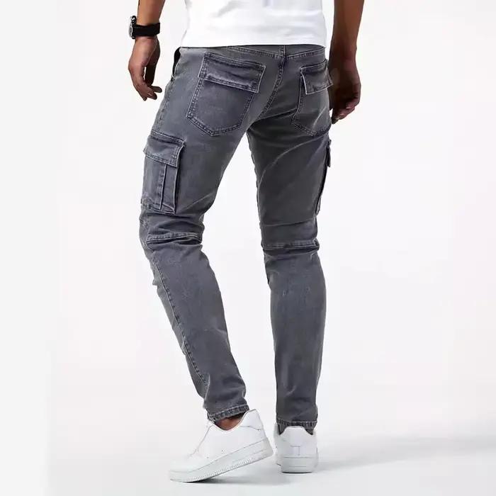 Jeans skinny homme 2026 décontracté et élégant pour mode affaires et quotidien denim extensible polyvalent printemps été