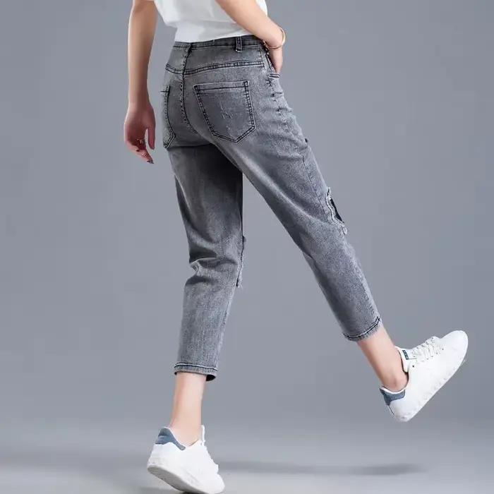 Pantalon de cowboy ample pour femme