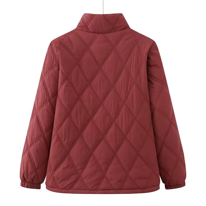 Veste courte en polaire épaisse pour femme