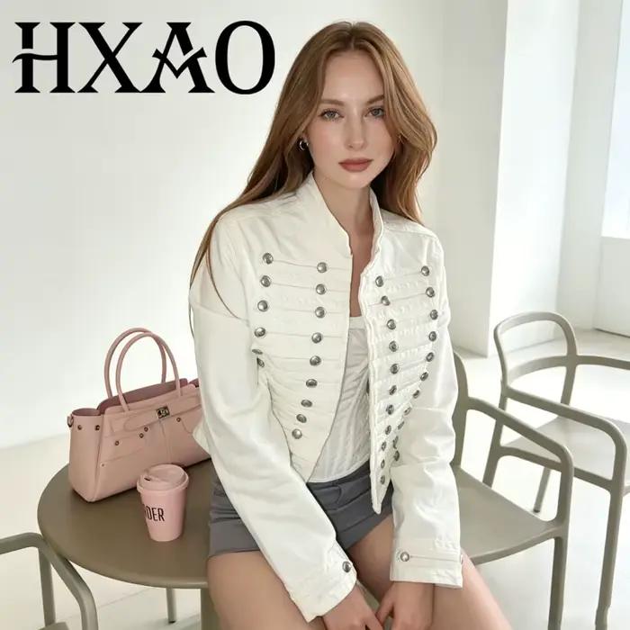Veste en jean pour femme HXAO