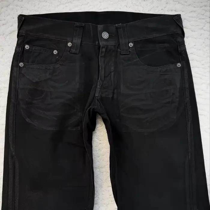 Jeans évasés vintage pour hommes