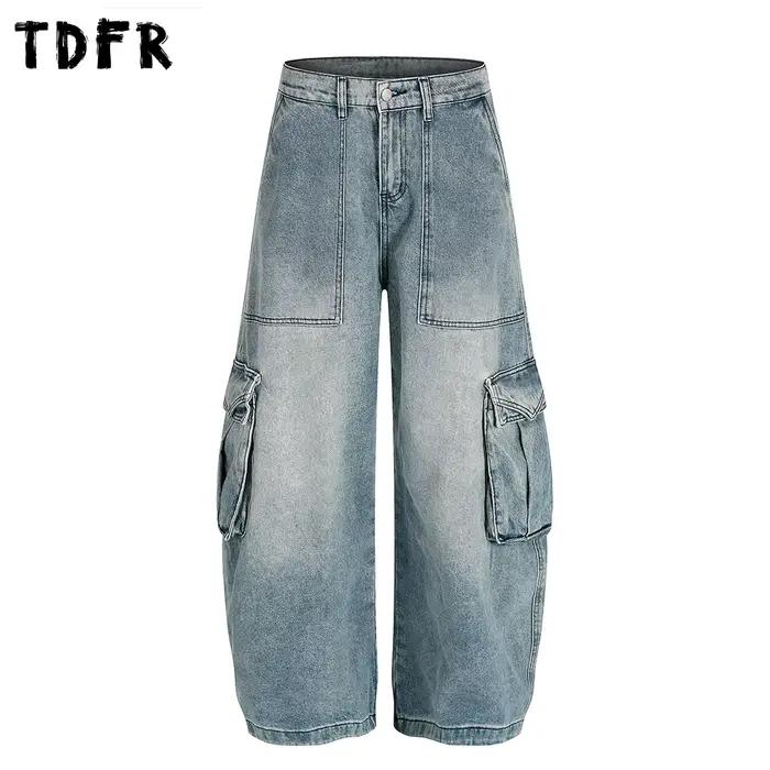 Jean banane multi-poches pour hommes
