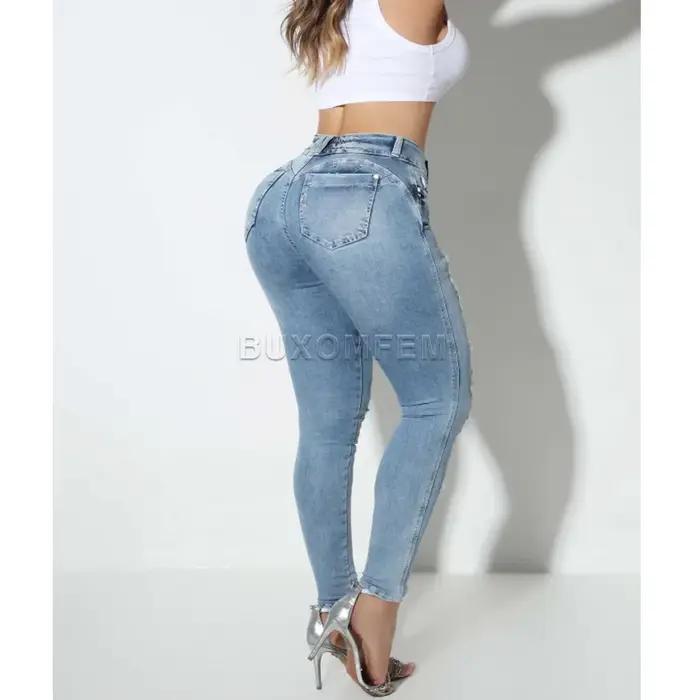 Jean ample à jambe large pour femme