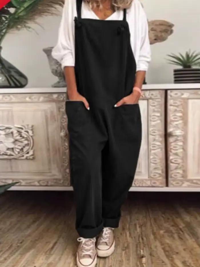 Salopette Vintage d'été pour femmes