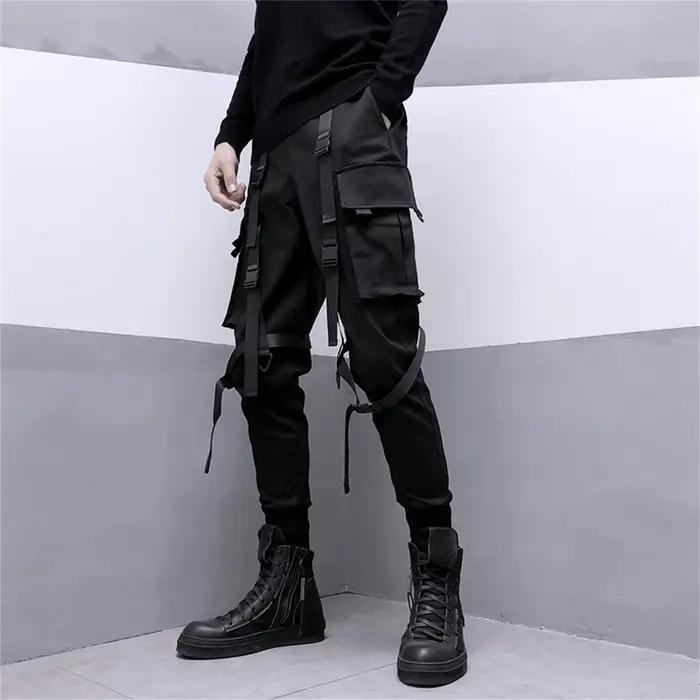 Pantalon cargo noir cool