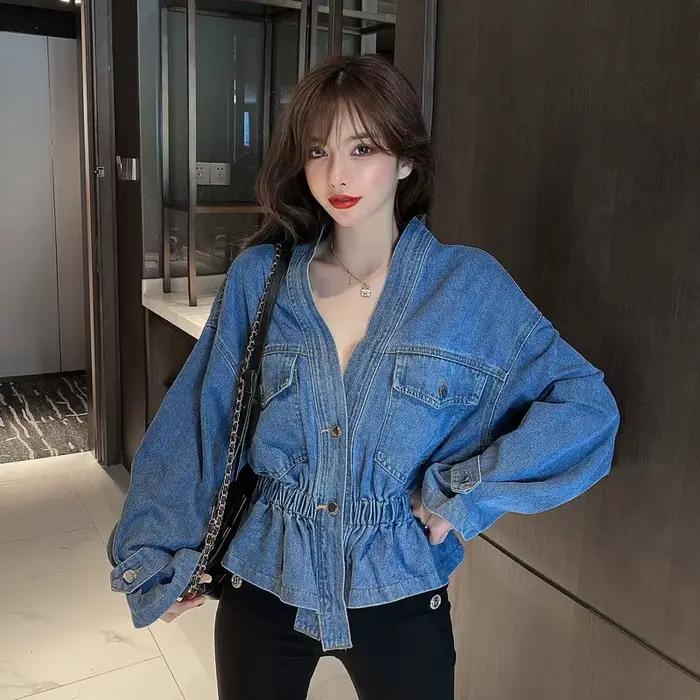 Xgoth – veste en jean tendance pour femme