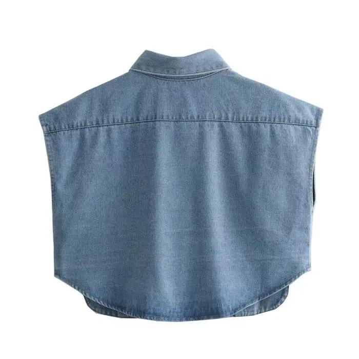 Cardigan en Denim pour femmes