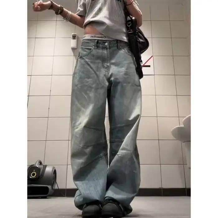Jean bleu Y2k pour petit ami