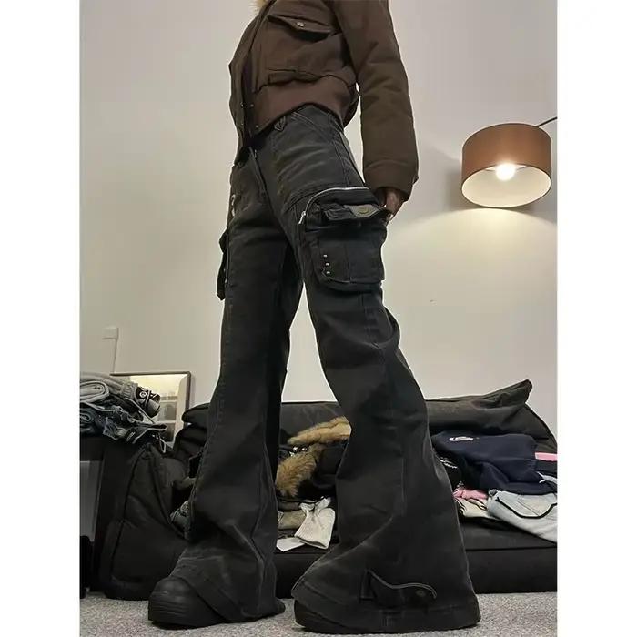 Y2k – jean Baggy évasé pour femmes