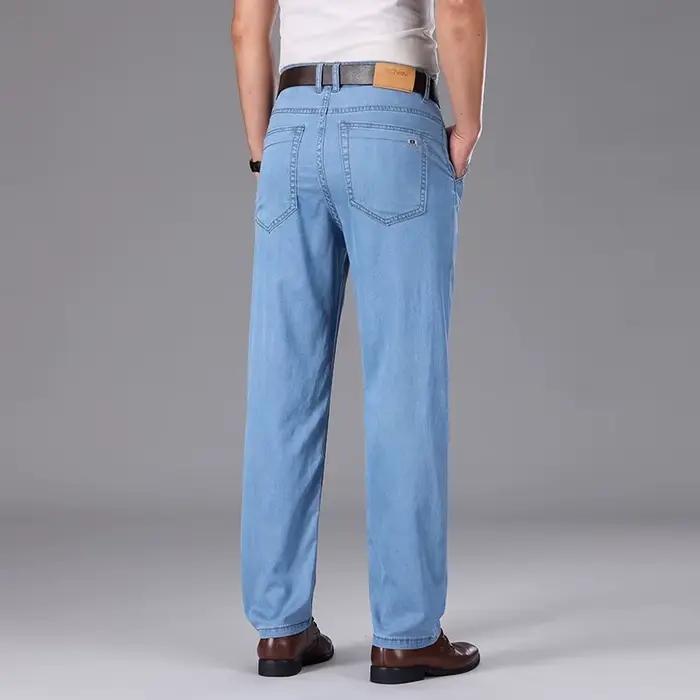 Jean Lyocell d'affaires pour hommes