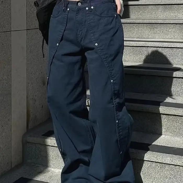 Jean pour femme Y2k, vêtements décontractés