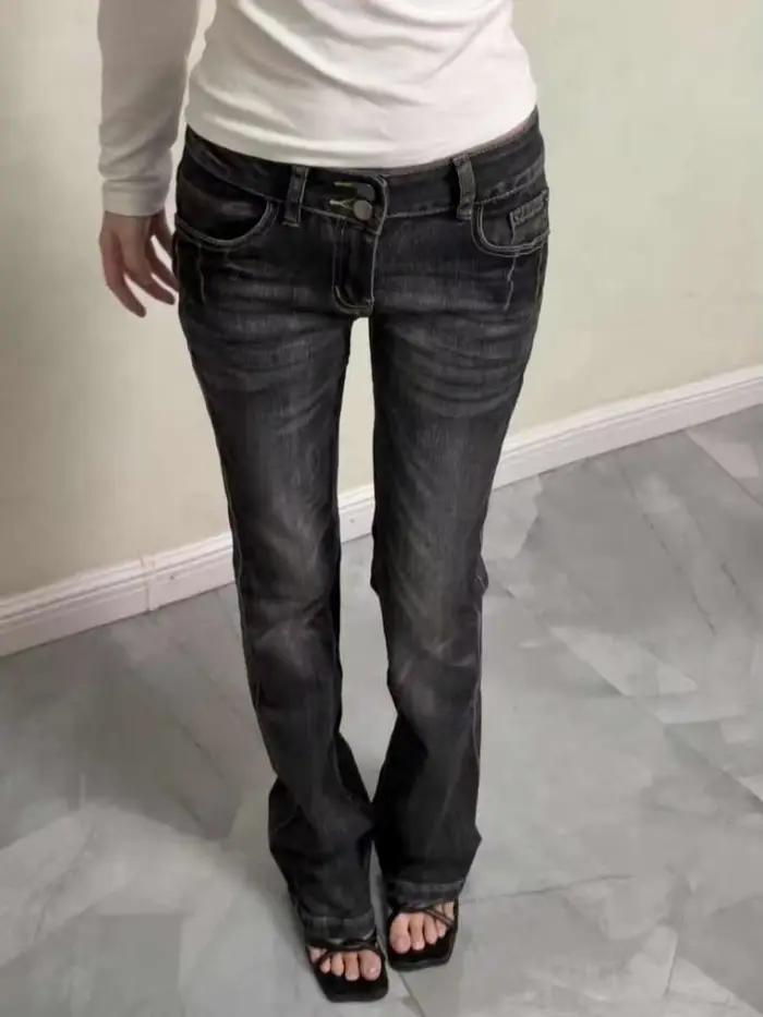 Pantalons en jean skinny Zynvora design Kpop années 2000 style japonais Y2k grunge streetwear pour femmes occasions spéciales