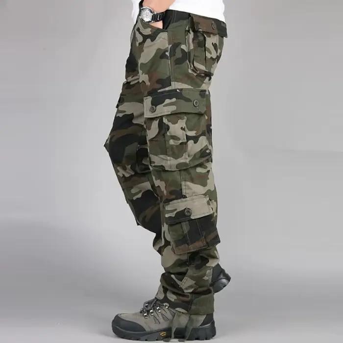 Solomon-Pantalon militaire camouflage pour homme