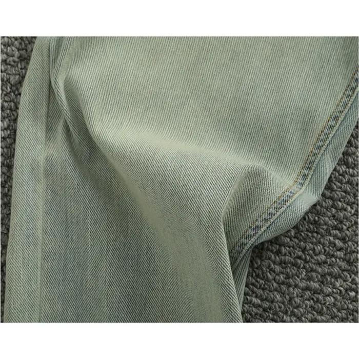 Pantalon en denim à jambes droites pour hommes
