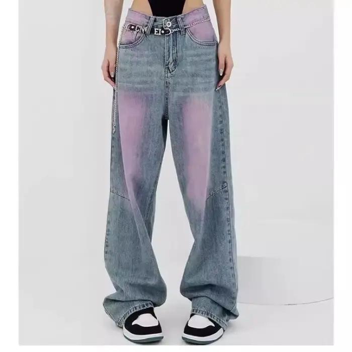 Jean à jambes larges pour femmes