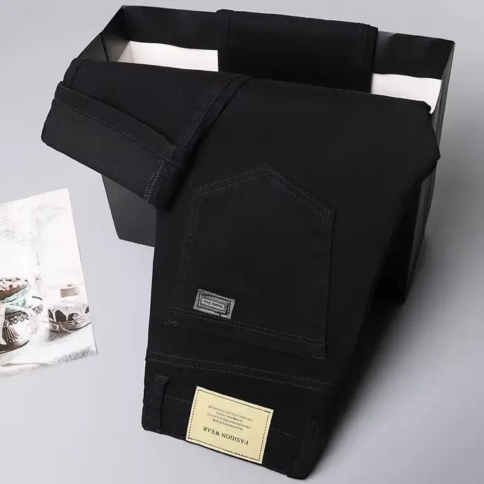 Jean en coton blanc pour hommes