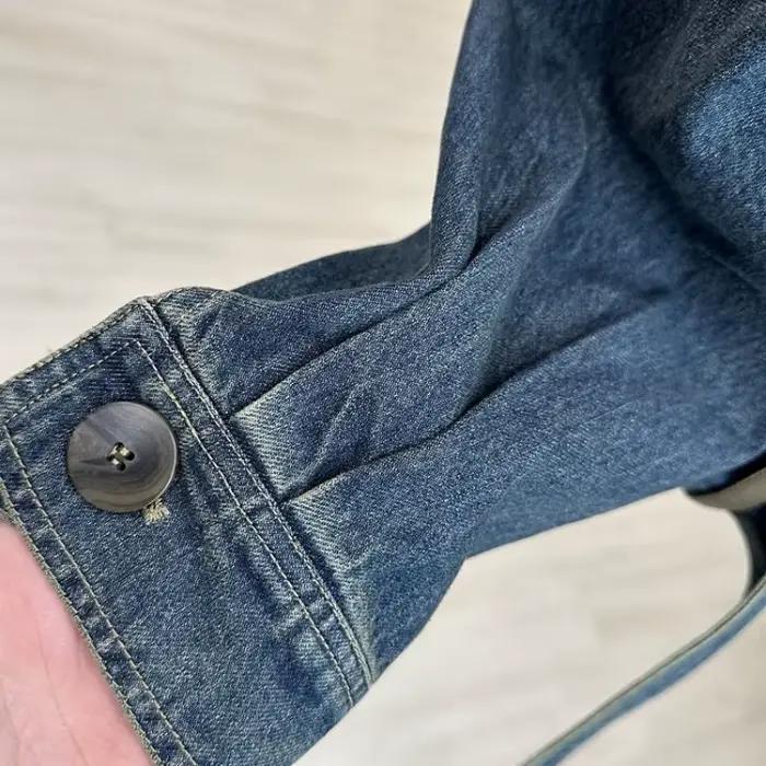 Veste en jean bleu Vintage pour femme