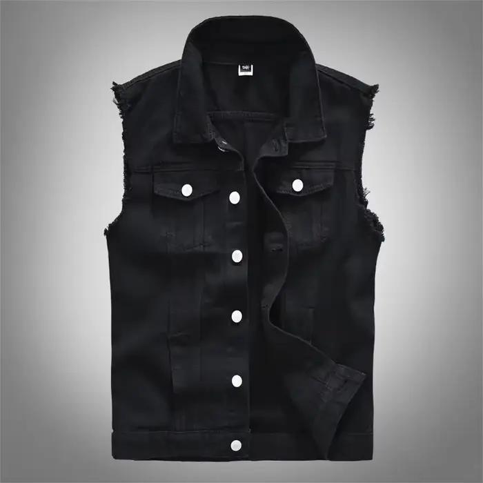 Gilet en Denim pour hommes