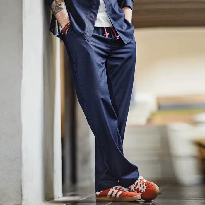 Maden-Pantalon en Denim Vintage pour Homme