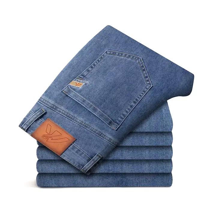Jean droit pour homme, coupe slim