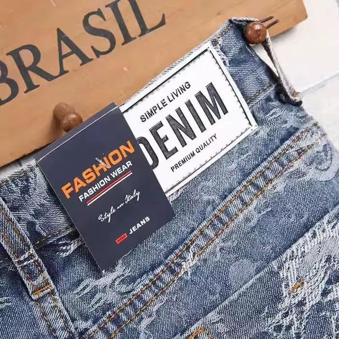 Pantalon brodé Dragon pour hommes