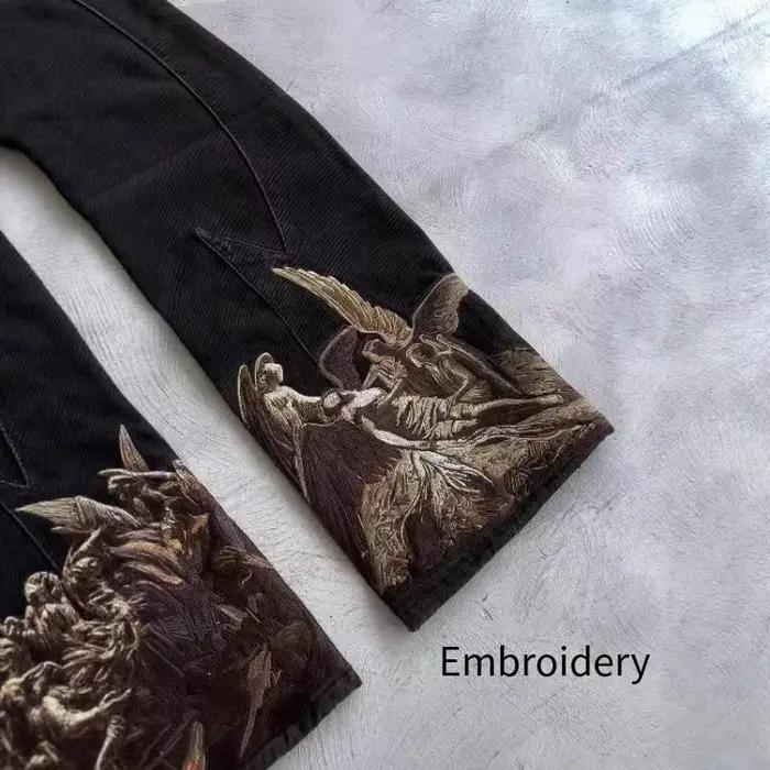 Jeans pour hommes Harajuku Y2K Streetwear