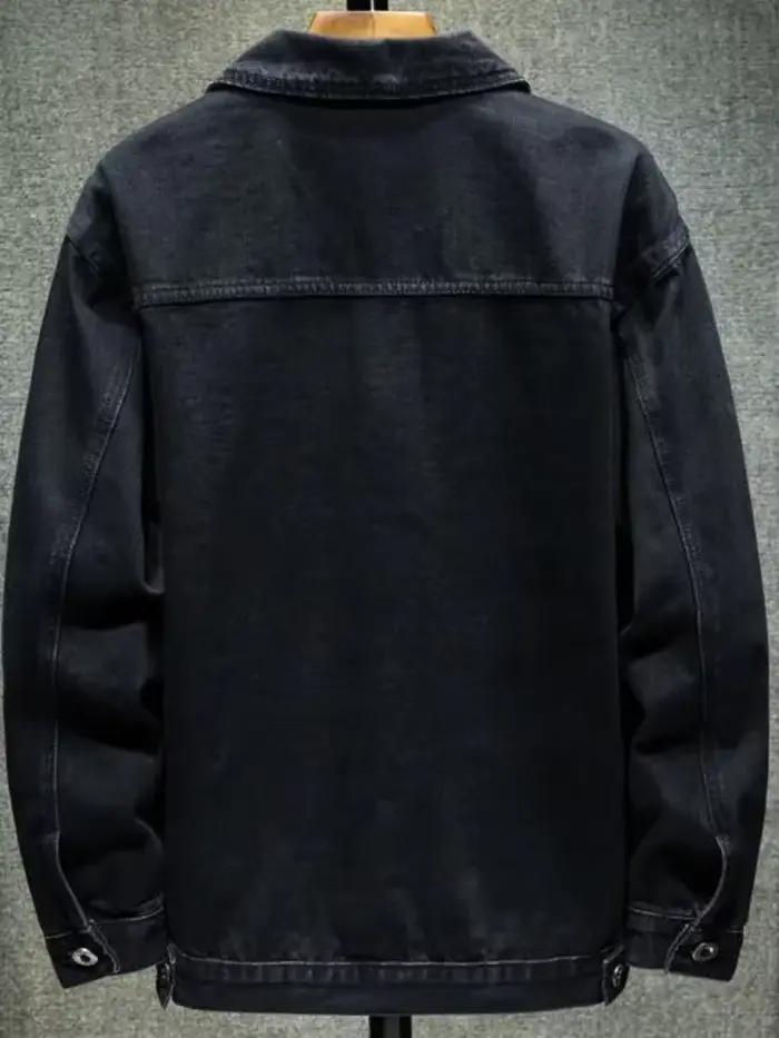 Vestes en jean cargo pour hommes