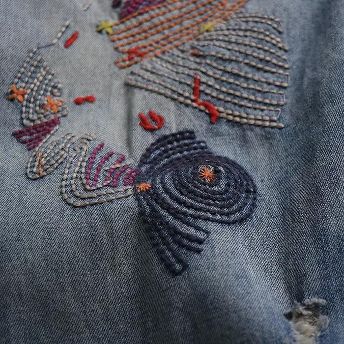Jean Vintage Délavé pour Femme