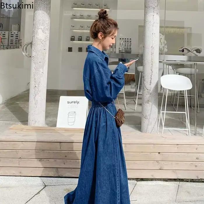 Robe en jean, nouvelle collection printemps