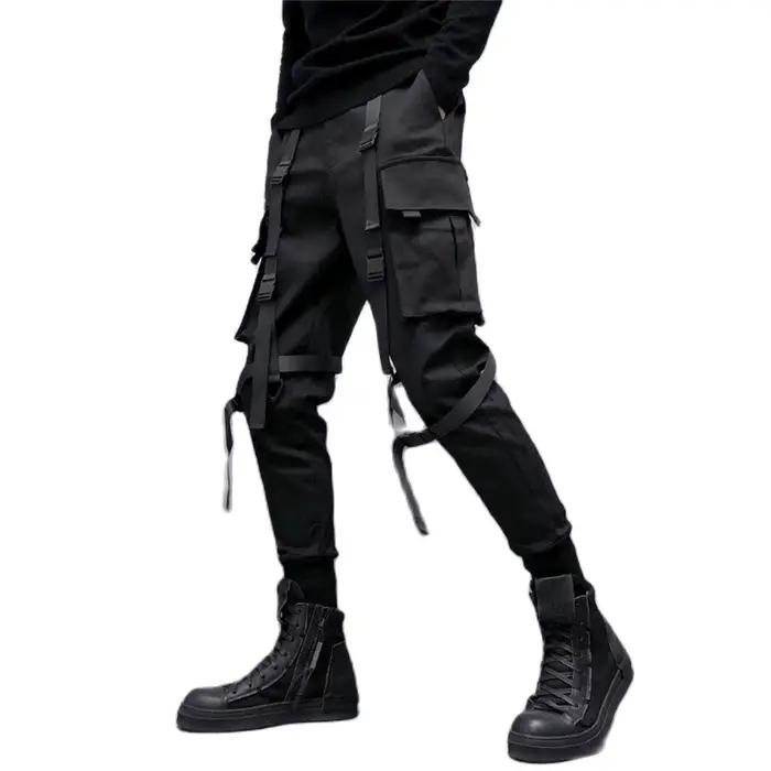 Pantalon cargo noir cool