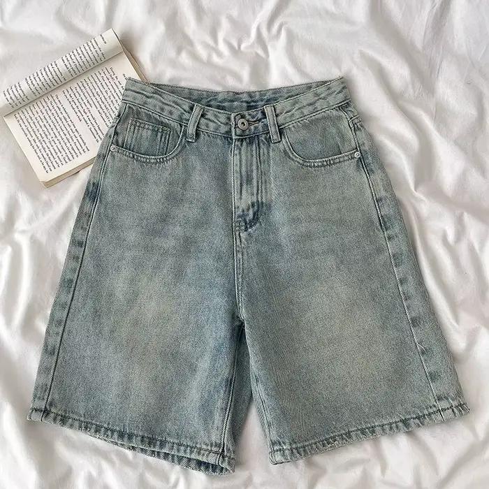 Short en Denim rétro pour femmes