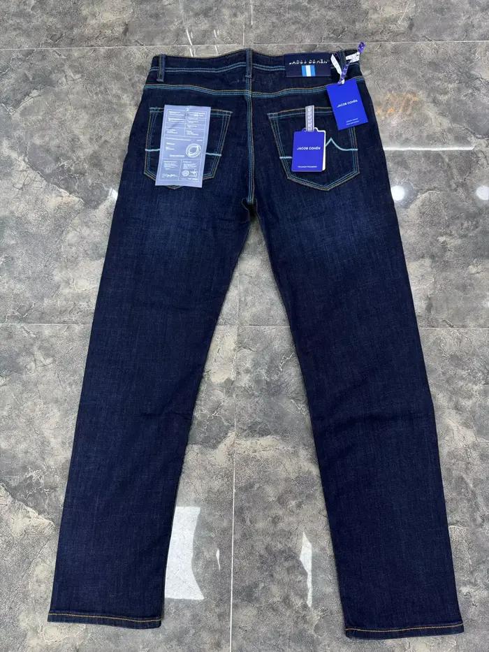 Jean OECHSLI en coton fin homme pantalon droit confortable broderie haute qualité pour l'extérieur grande taille 29-40 nouvelle collection printemps été 2026