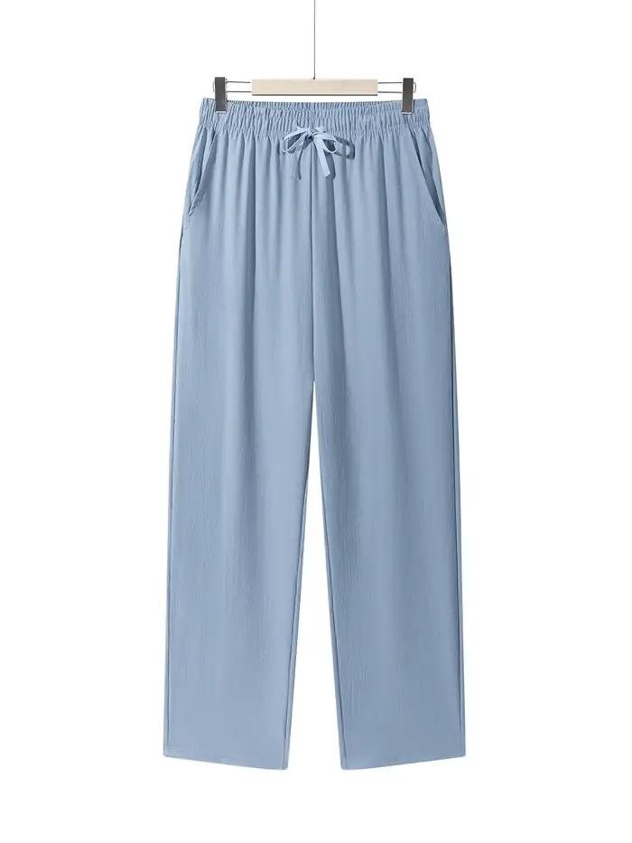 Pantalon droit décontracté pour hommes