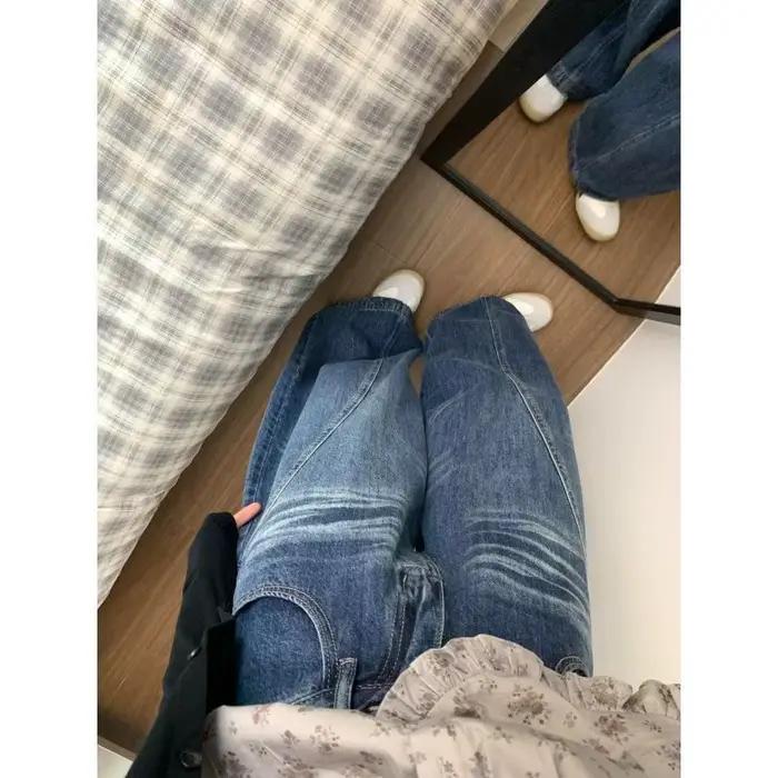 Jean Chic à ourlet incurvé pour femmes