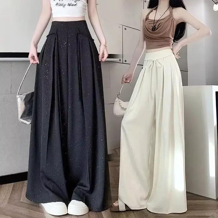 Pantalon à jambes larges pour femmes