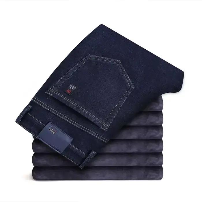 Jean chaud en polaire pour hommes
