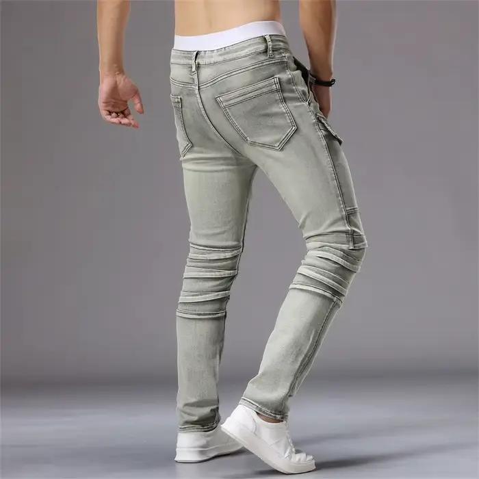 Jean Hip Hop vert, pantalon Harajuku Y2K