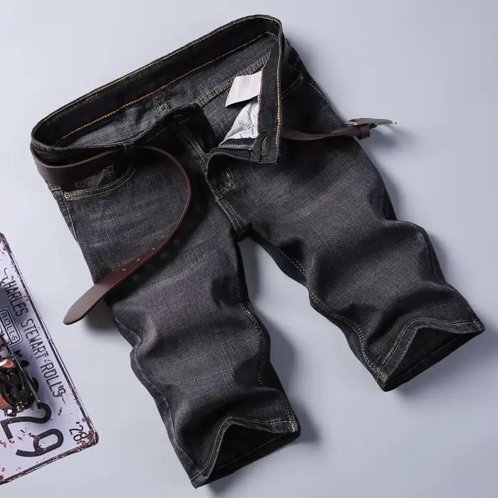Nouvelles Bermudas en Jean Extensible pour Homme 2025 – Coton Doux