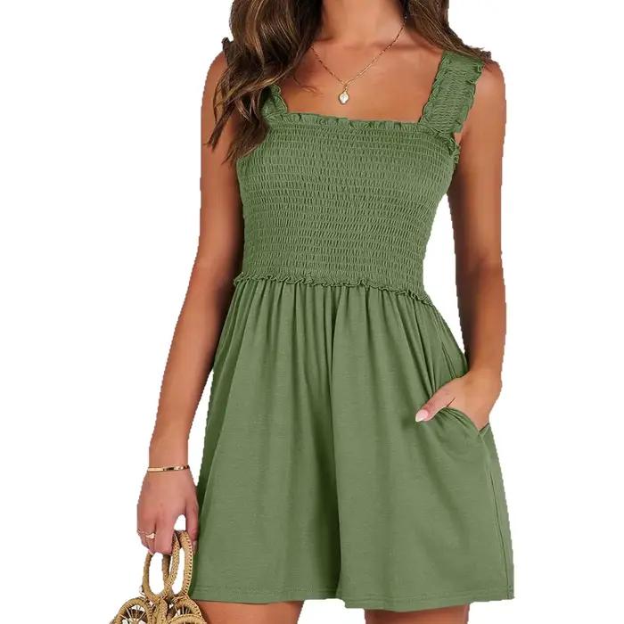 Salopette d'été tendance pour femme