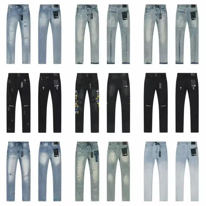 Collection de jeans slim pour hommes 2026 RTA – Effet vieilli