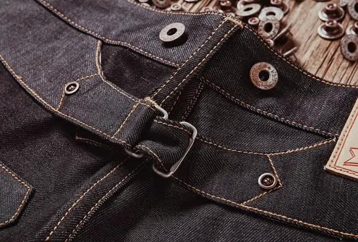 Jean de forgeron rouge Tornado pour hommes