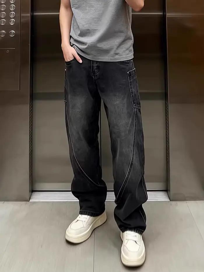 Nouveau jean baggy Y2K pour hommes et femmes