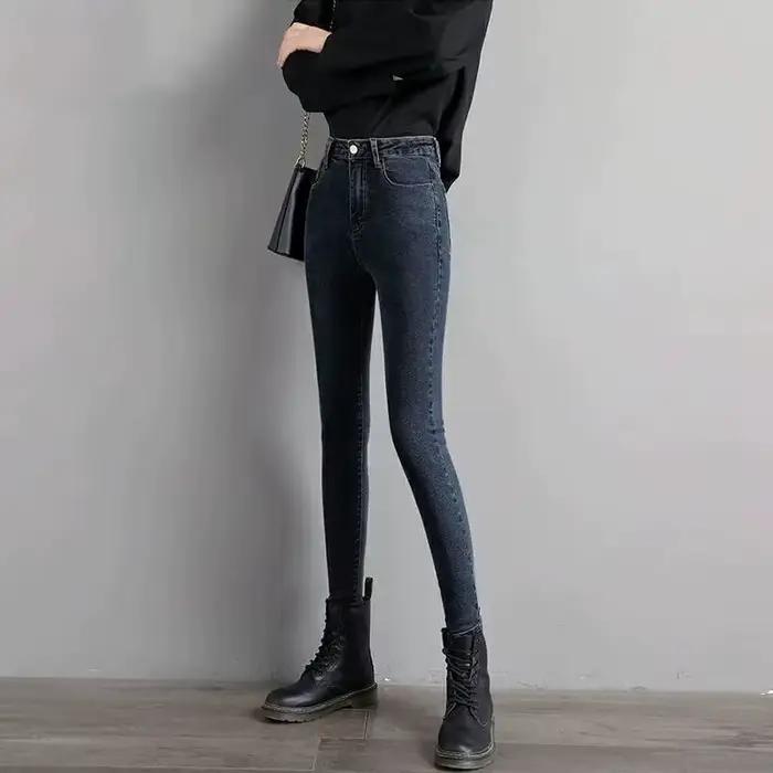 Jean Thermique Taille Haute pour Femme