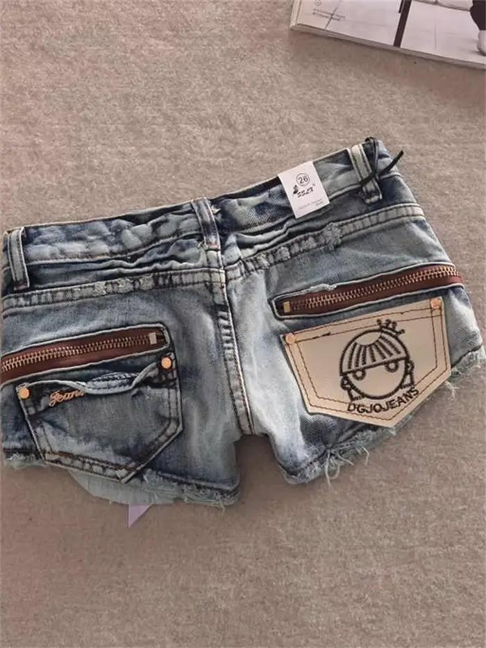 Été femmes Kpop Jean Shorts Abi Y2K 2000s Denim déchiré pantalons chauds Grunge Gyaru japonais américain rétro Cyber Punk Harajuku marée