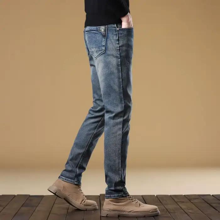 Jeans pour hommes, bleu vintage