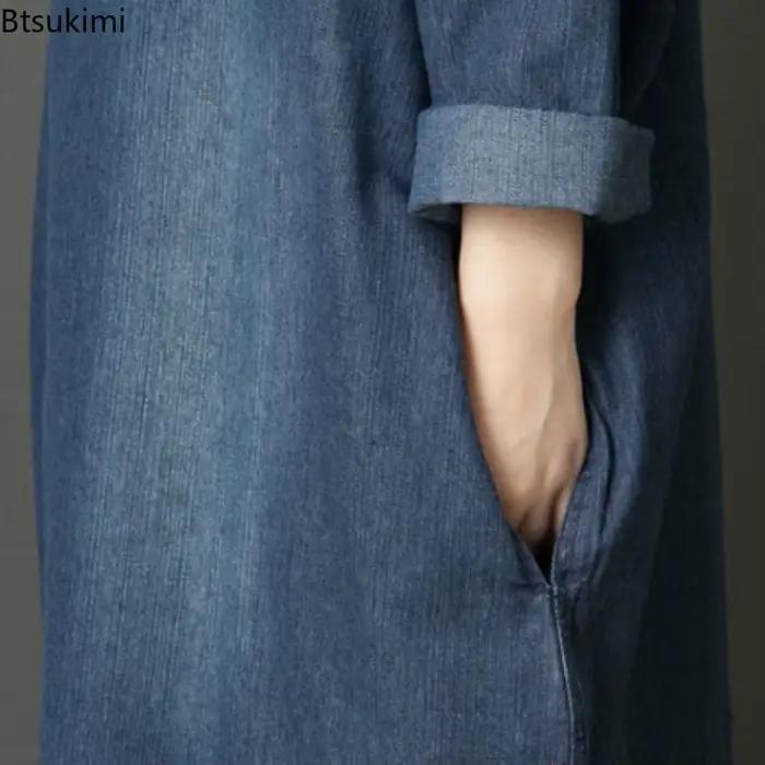 Nouvelle robe en jean pour femme