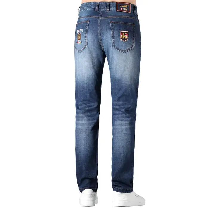 Jean classique taille moyenne pour homme