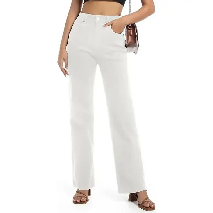 Jean à jambes droites pour filles