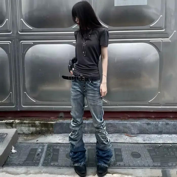 Y2k – jean Bootcut Vintage américain