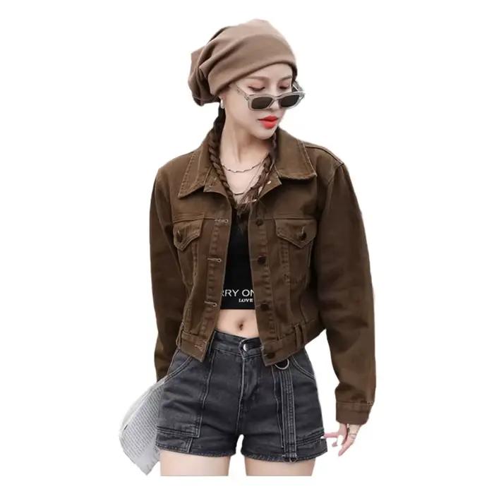 Veste en jean pour femme